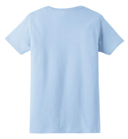 Gildan - Ladies Ultra Cotton 100% US Cotton T-Shirt. 2000L - Light Blue - Union Prints