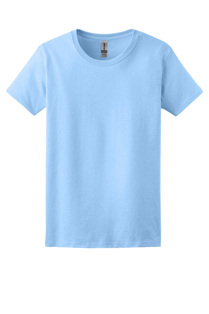 Gildan - Ladies Ultra Cotton 100% US Cotton T-Shirt. 2000L - Light Blue - Union Prints