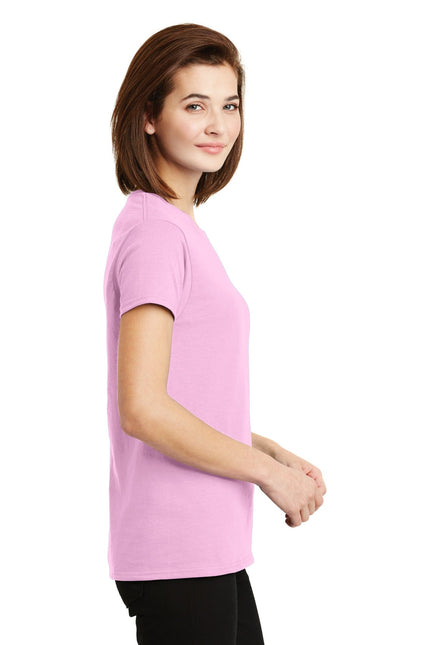 Gildan - Ladies Ultra Cotton 100% US Cotton T-Shirt. 2000L - Light Pink - Union Prints