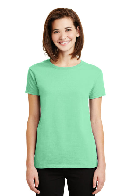 Gildan - Ladies Ultra Cotton 100% US Cotton T-Shirt. 2000L - Mint Green - Union Prints