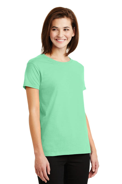 Gildan - Ladies Ultra Cotton 100% US Cotton T-Shirt. 2000L - Mint Green - Union Prints