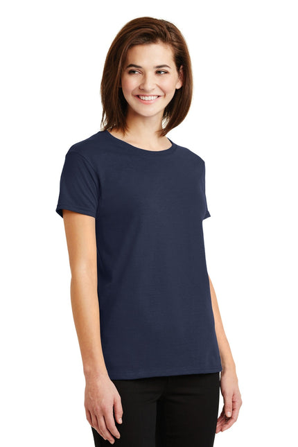 Gildan - Ladies Ultra Cotton 100% US Cotton T-Shirt. 2000L - Navy - Union Prints