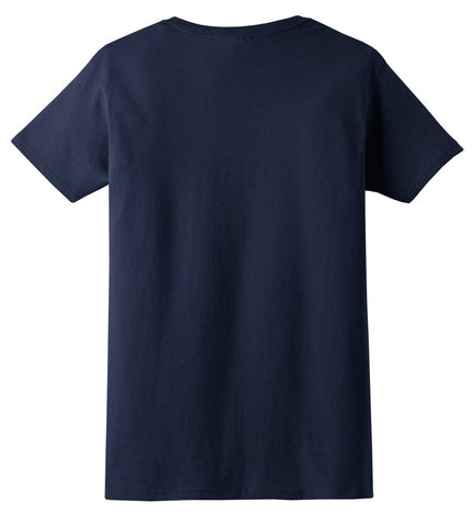 Gildan - Ladies Ultra Cotton 100% US Cotton T-Shirt. 2000L - Navy - Union Prints