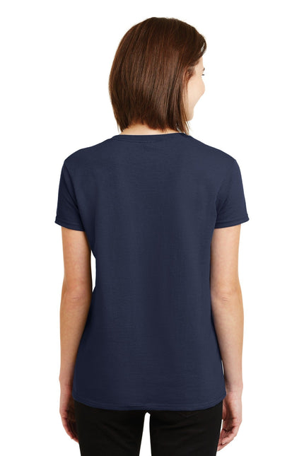 Gildan - Ladies Ultra Cotton 100% US Cotton T-Shirt. 2000L - Navy - Union Prints