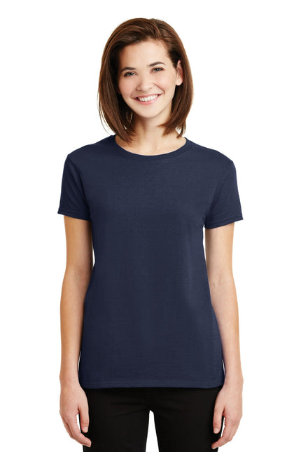 Gildan - Ladies Ultra Cotton 100% US Cotton T-Shirt. 2000L - Navy - Union Prints