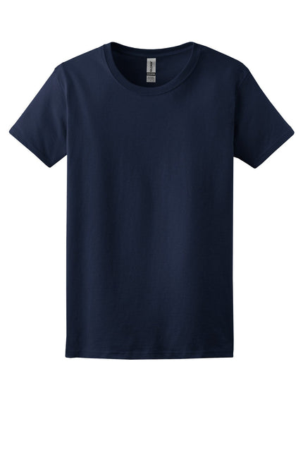 Gildan - Ladies Ultra Cotton 100% US Cotton T-Shirt. 2000L - Navy - Union Prints