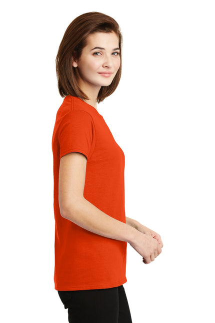 Gildan - Ladies Ultra Cotton 100% US Cotton T-Shirt. 2000L - Orange - Union Prints