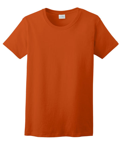 Gildan - Ladies Ultra Cotton 100% US Cotton T-Shirt. 2000L - Orange - Union Prints