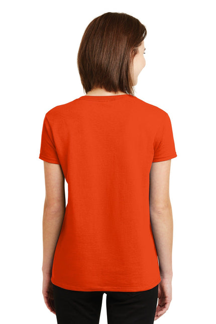 Gildan - Ladies Ultra Cotton 100% US Cotton T-Shirt. 2000L - Orange - Union Prints