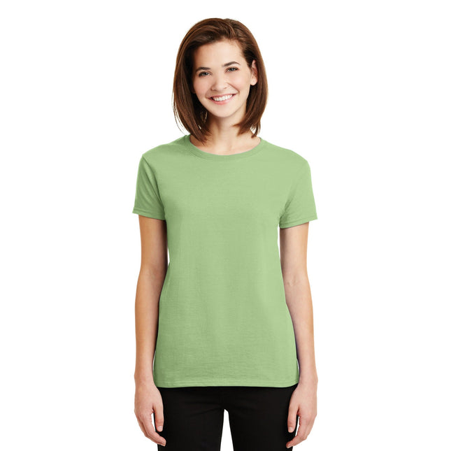 Gildan - Ladies Ultra Cotton 100% US Cotton T-Shirt. 2000L - Pistachio - Union Prints