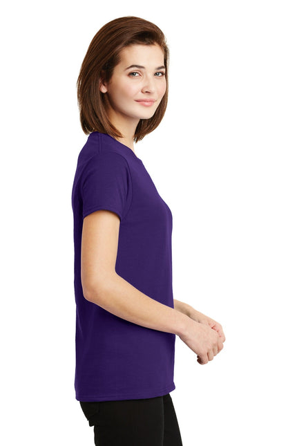 Gildan - Ladies Ultra Cotton 100% US Cotton T-Shirt. 2000L - Purple - Union Prints