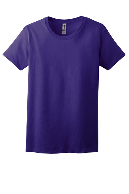 Gildan - Ladies Ultra Cotton 100% US Cotton T-Shirt. 2000L - Purple - Union Prints
