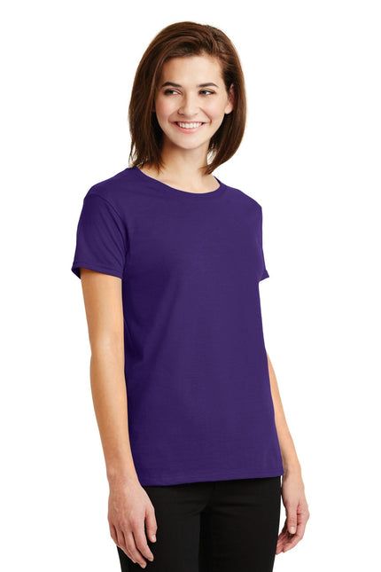 Gildan - Ladies Ultra Cotton 100% US Cotton T-Shirt. 2000L - Purple - Union Prints