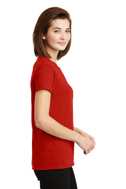 Gildan - Ladies Ultra Cotton 100% US Cotton T-Shirt. 2000L - Red - Union Prints