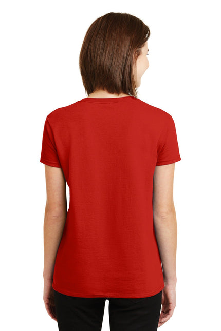Gildan - Ladies Ultra Cotton 100% US Cotton T-Shirt. 2000L - Red - Union Prints