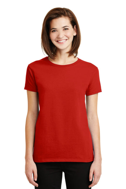 Gildan - Ladies Ultra Cotton 100% US Cotton T-Shirt. 2000L - Red - Union Prints