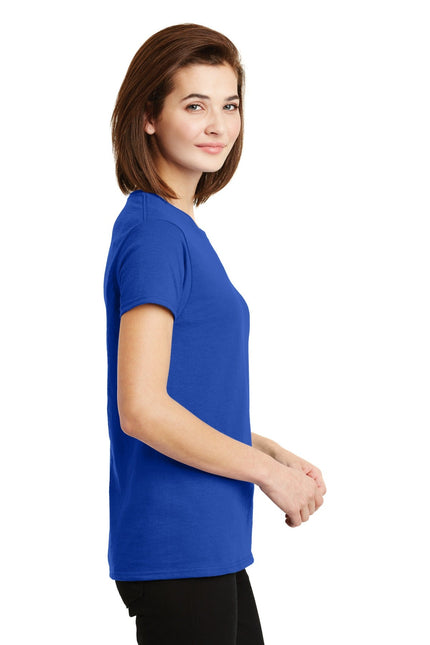 Gildan - Ladies Ultra Cotton 100% US Cotton T-Shirt. 2000L - Royal - Union Prints