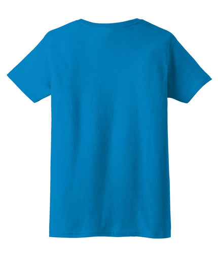Gildan - Ladies Ultra Cotton 100% US Cotton T-Shirt. 2000L - Sapphire - Union Prints