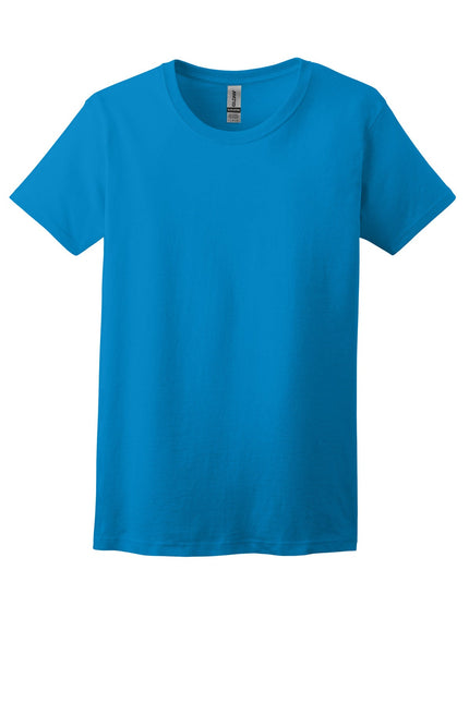 Gildan - Ladies Ultra Cotton 100% US Cotton T-Shirt. 2000L - Sapphire - Union Prints
