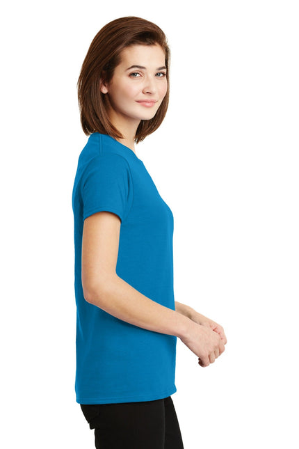Gildan - Ladies Ultra Cotton 100% US Cotton T-Shirt. 2000L - Sapphire - Union Prints
