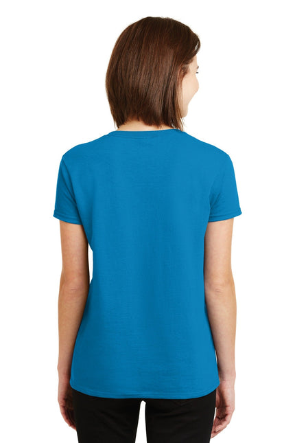 Gildan - Ladies Ultra Cotton 100% US Cotton T-Shirt. 2000L - Sapphire - Union Prints