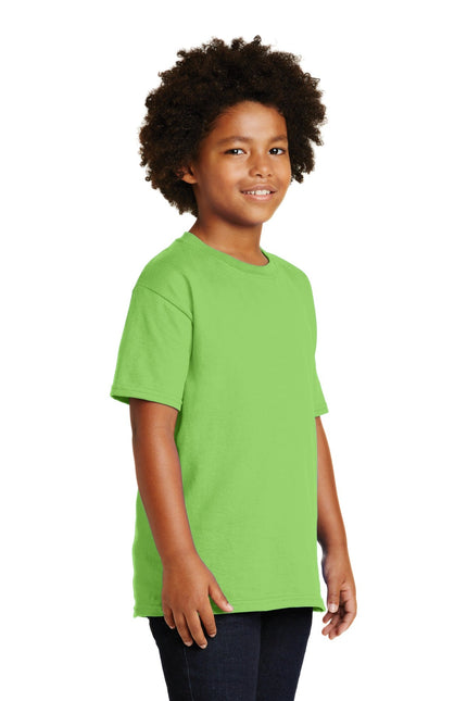 Gildan - Youth Ultra Cotton 100% US Cotton T-Shirt. 2000B - Lime - Union Prints