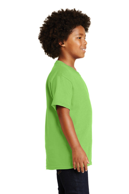 Gildan - Youth Ultra Cotton 100% US Cotton T-Shirt. 2000B - Lime - Union Prints