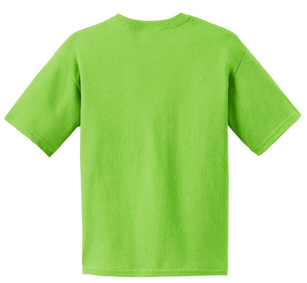 Gildan - Youth Ultra Cotton 100% US Cotton T-Shirt. 2000B - Lime - Union Prints