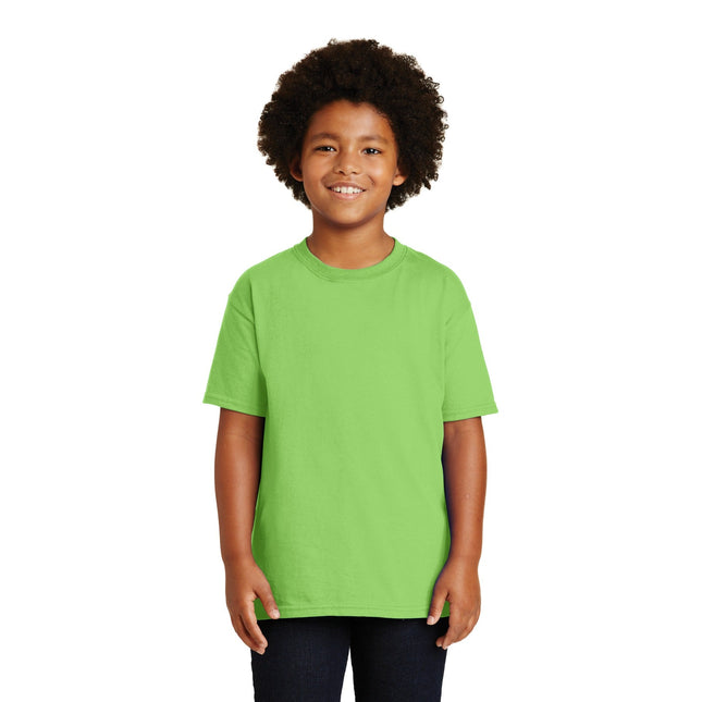 Gildan - Youth Ultra Cotton 100% US Cotton T-Shirt. 2000B - Lime - Union Prints