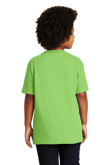 Gildan - Youth Ultra Cotton 100% US Cotton T-Shirt. 2000B - Lime - Union Prints