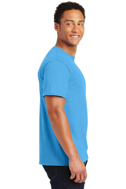 Jerzees - Dri-Power 50/50 Cotton/Poly T-Shirt. 29M - Aquatic Blue - Union Prints