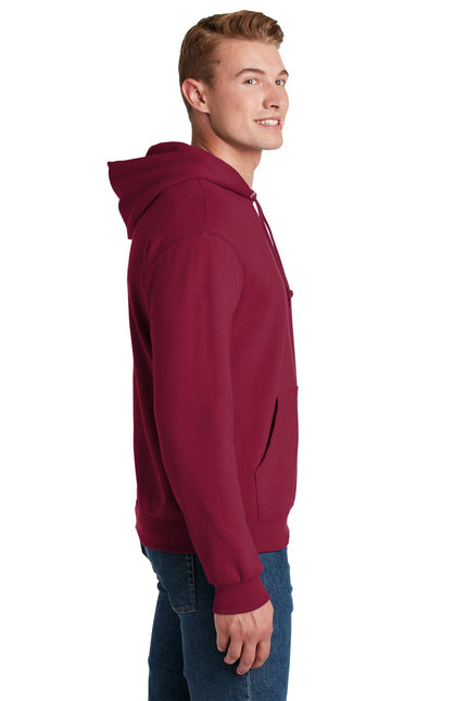 Jerzees - NuBlend Pullover Hooded Sweatshirt. 996M - Cardinal - Union Prints