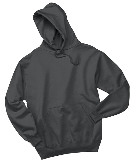 Jerzees - NuBlend Pullover Hooded Sweatshirt. 996M - Charcoal Grey - Union Prints