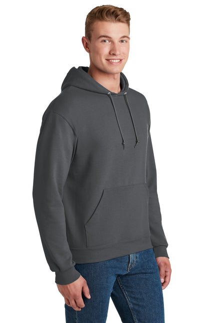 Jerzees - NuBlend Pullover Hooded Sweatshirt. 996M - Charcoal Grey - Union Prints