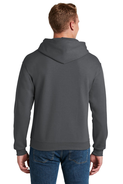 Jerzees - NuBlend Pullover Hooded Sweatshirt. 996M - Charcoal Grey - Union Prints