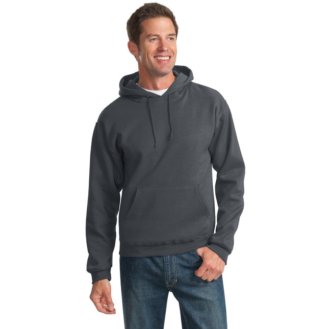 Jerzees - NuBlend Pullover Hooded Sweatshirt. 996M - Charcoal Grey - Union Prints