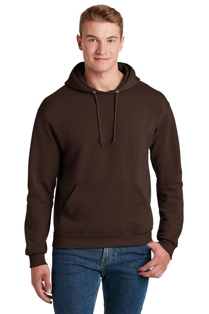 Jerzees - NuBlend Pullover Hooded Sweatshirt. 996M - Chocolate - Union Prints
