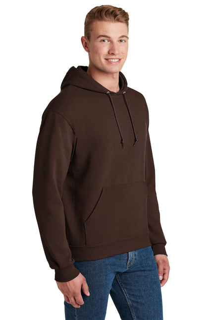 Jerzees - NuBlend Pullover Hooded Sweatshirt. 996M - Chocolate - Union Prints