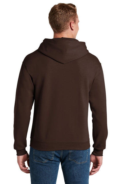 Jerzees - NuBlend Pullover Hooded Sweatshirt. 996M - Chocolate - Union Prints