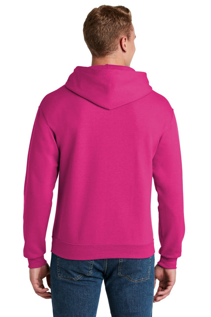 Jerzees - NuBlend Pullover Hooded Sweatshirt. 996M - Cyber Pink - Union Prints