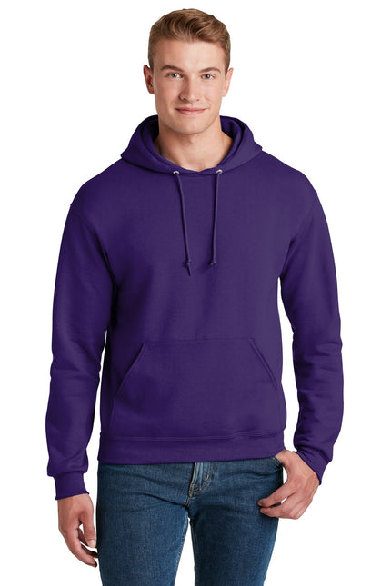 Jerzees - NuBlend Pullover Hooded Sweatshirt. 996M - Deep Purple - Union Prints