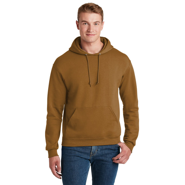 Jerzees - NuBlend Pullover Hooded Sweatshirt. 996M - Golden Pecan - Union Prints