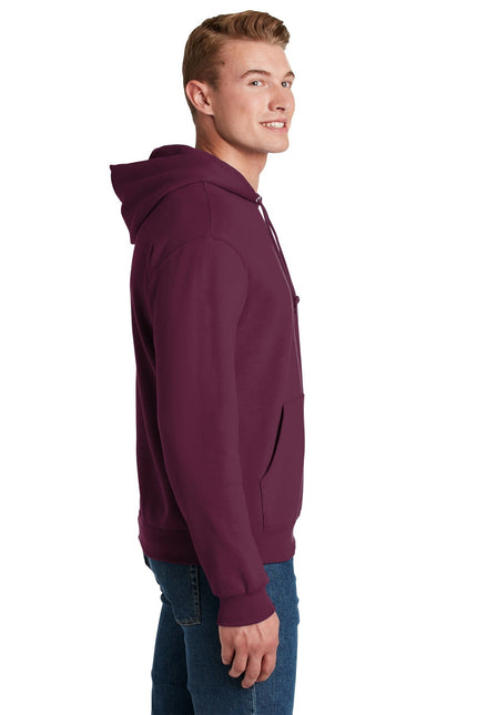 Jerzees - NuBlend Pullover Hooded Sweatshirt. 996M - Maroon - Union Prints