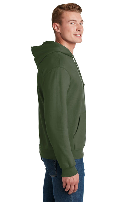Jerzees - NuBlend Pullover Hooded Sweatshirt. 996M - Military Green - Union Prints