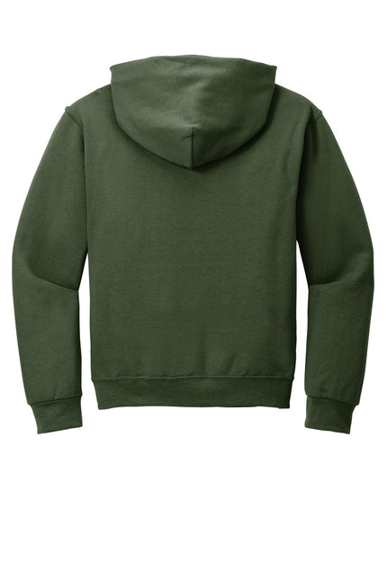 Jerzees - NuBlend Pullover Hooded Sweatshirt. 996M - Military Green - Union Prints