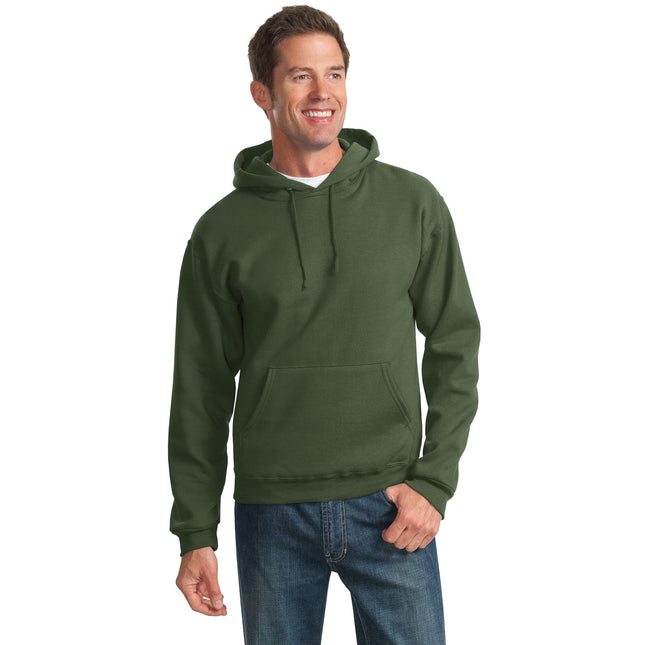 Jerzees - NuBlend Pullover Hooded Sweatshirt. 996M - Military Green - Union Prints