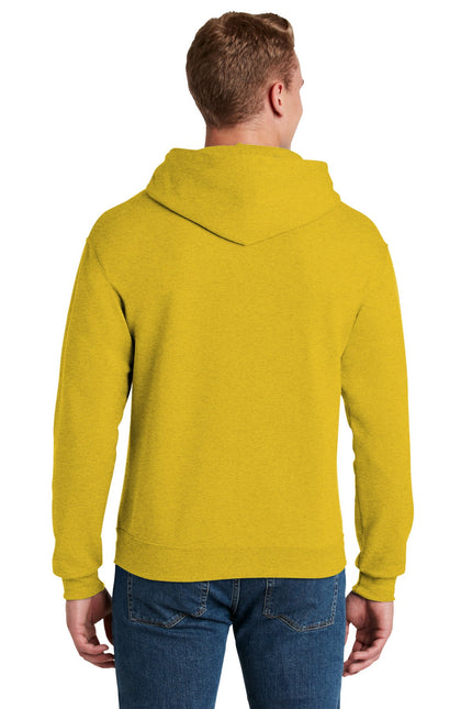 Jerzees - NuBlend Pullover Hooded Sweatshirt. 996M - Mustard Heather - Union Prints