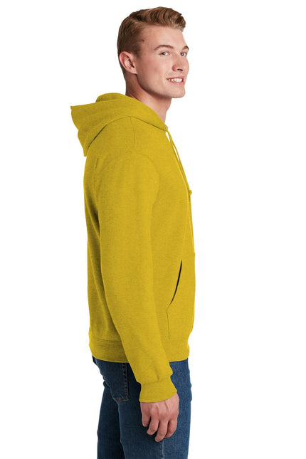 Jerzees - NuBlend Pullover Hooded Sweatshirt. 996M - Mustard Heather - Union Prints