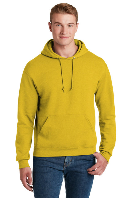 Jerzees - NuBlend Pullover Hooded Sweatshirt. 996M - Mustard Heather - Union Prints