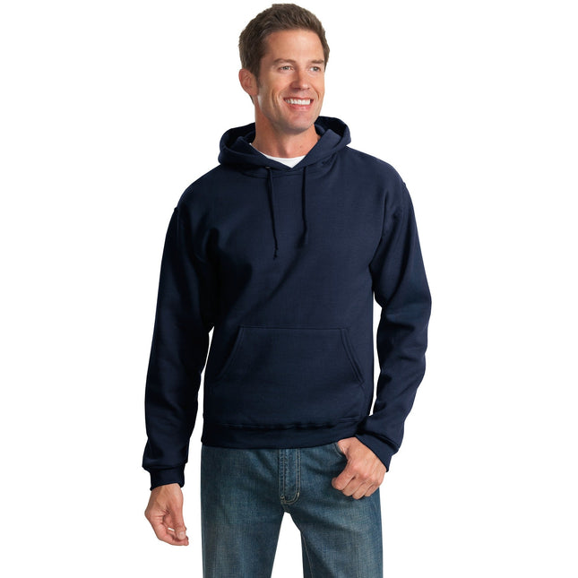 Jerzees - NuBlend Pullover Hooded Sweatshirt. 996M - Navy - Union Prints
